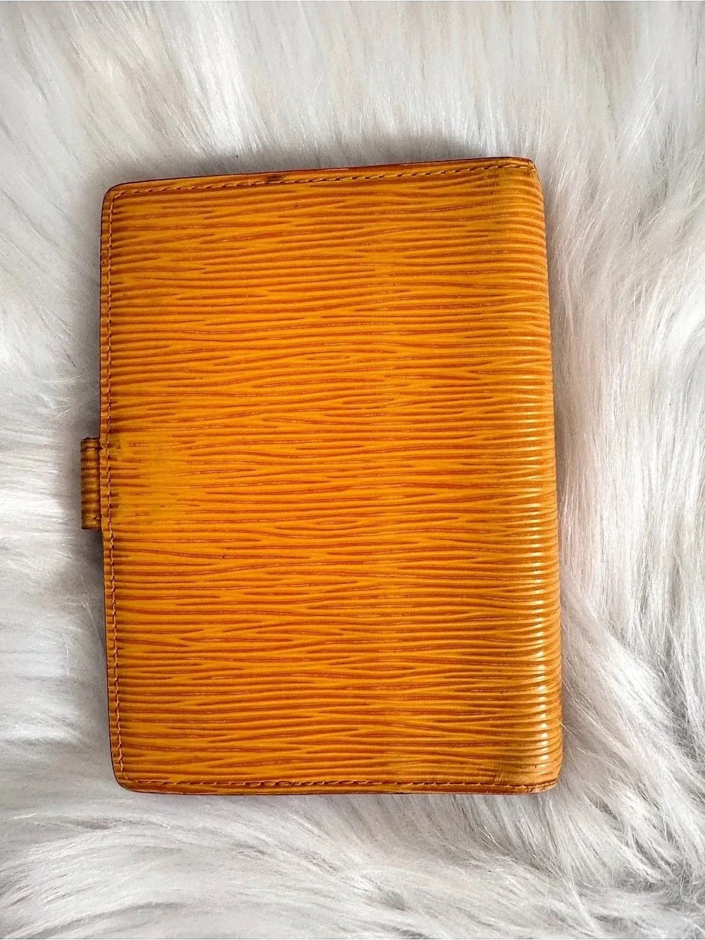Louis Vuitton Epi Agenda PM Planner Tassil Yellow & Purple